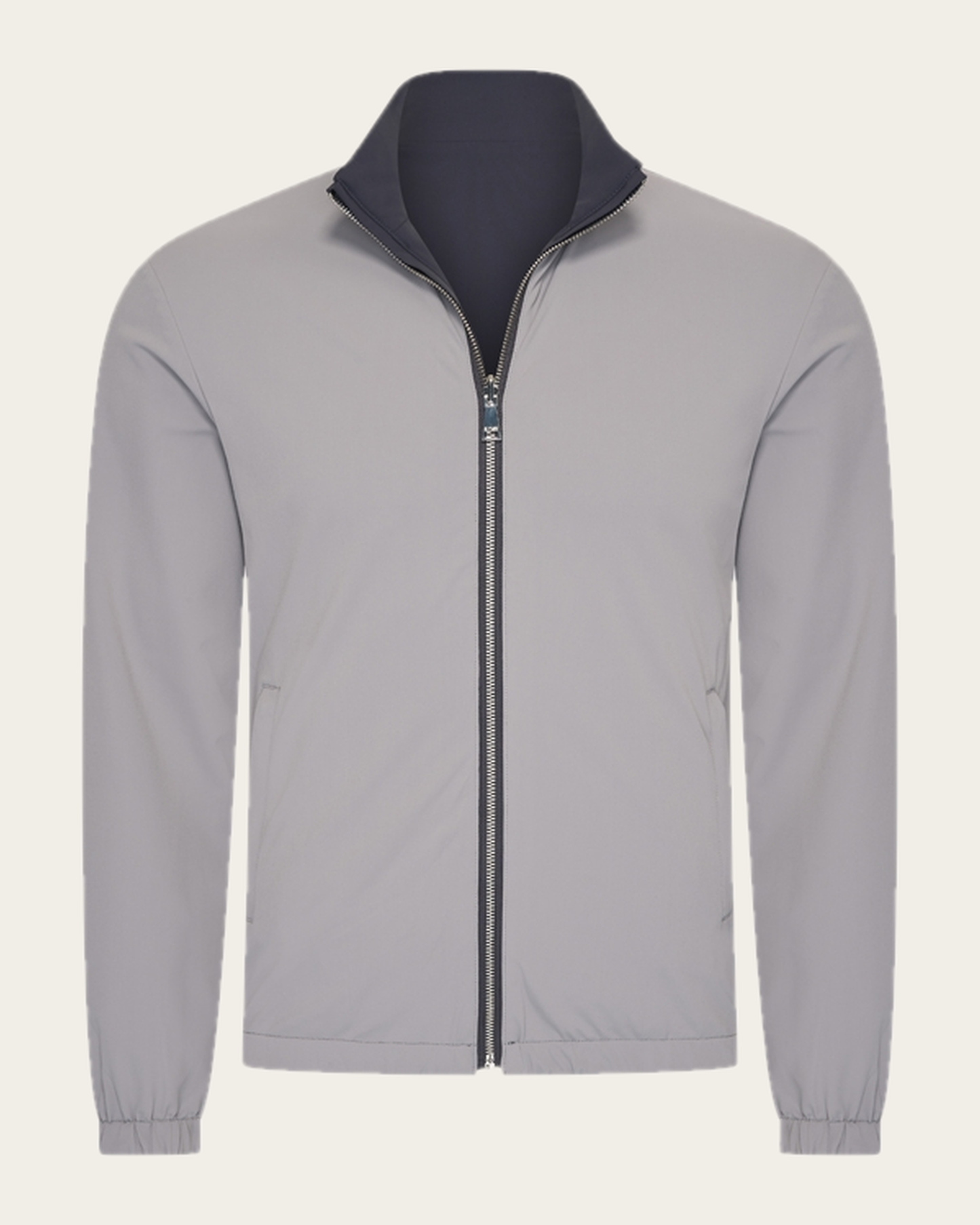 Monaco Reversible Jacket – Dark Grey/Elephant Grey