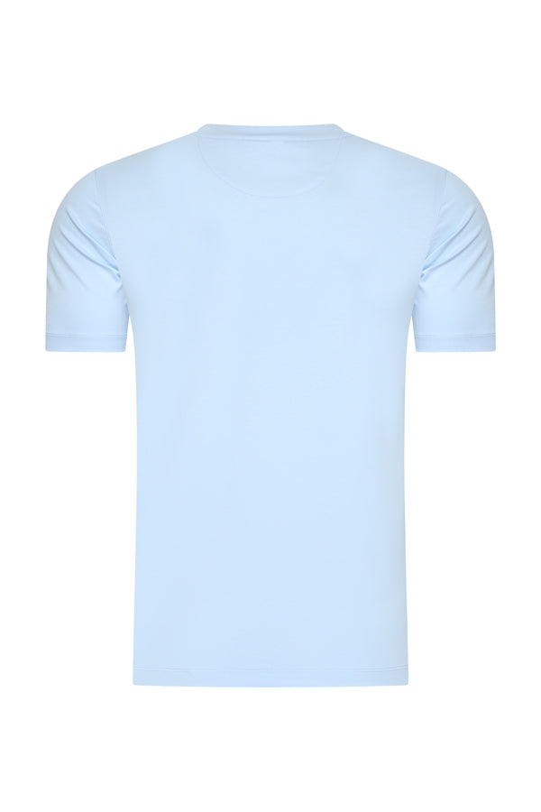 Shiny T-Shirt Baby Blue