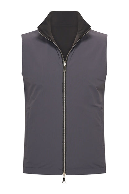 Reversible Black/Dark Grey Gilet
