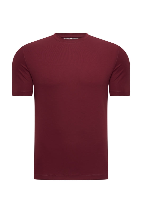 Shiny T-Shirt Burgundy