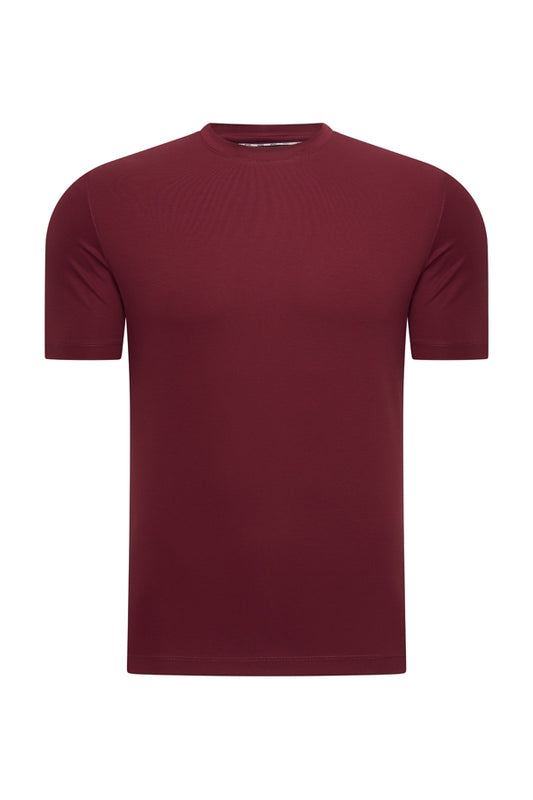Shiny T-Shirt Burgundy