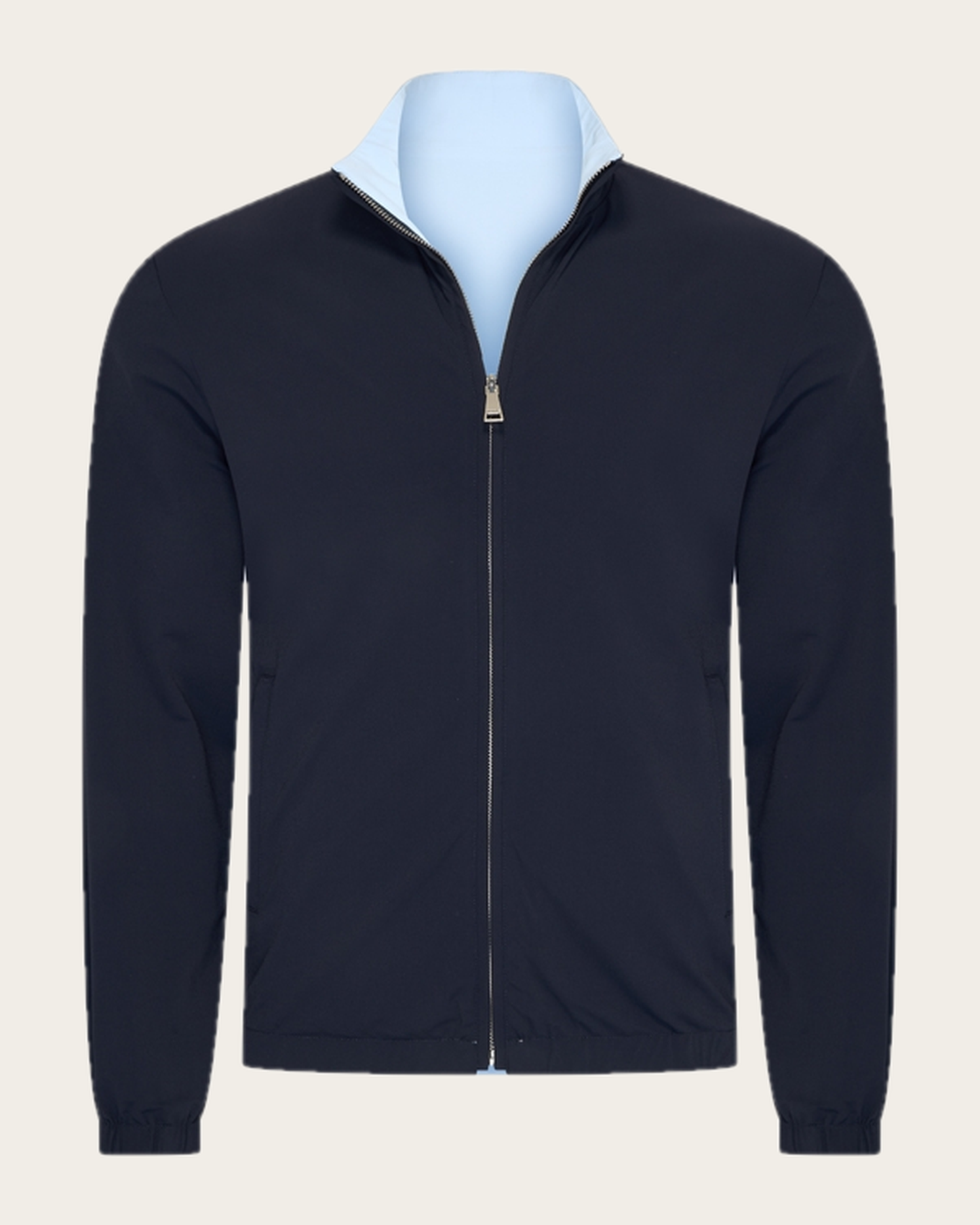 Monaco Reversible Jacket – Dark Blue/Baby Blue