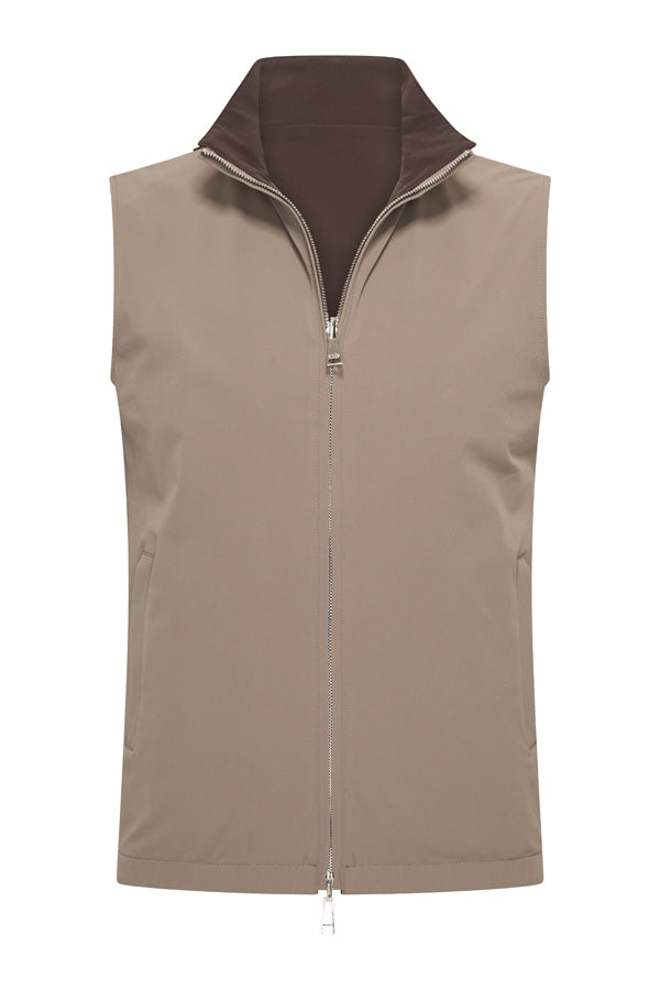 Reversible Falcon/Espresso Gilet