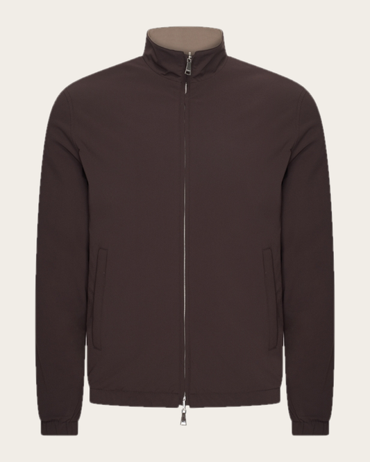 Monaco Reversible Jacket – Espresso/Falcon
