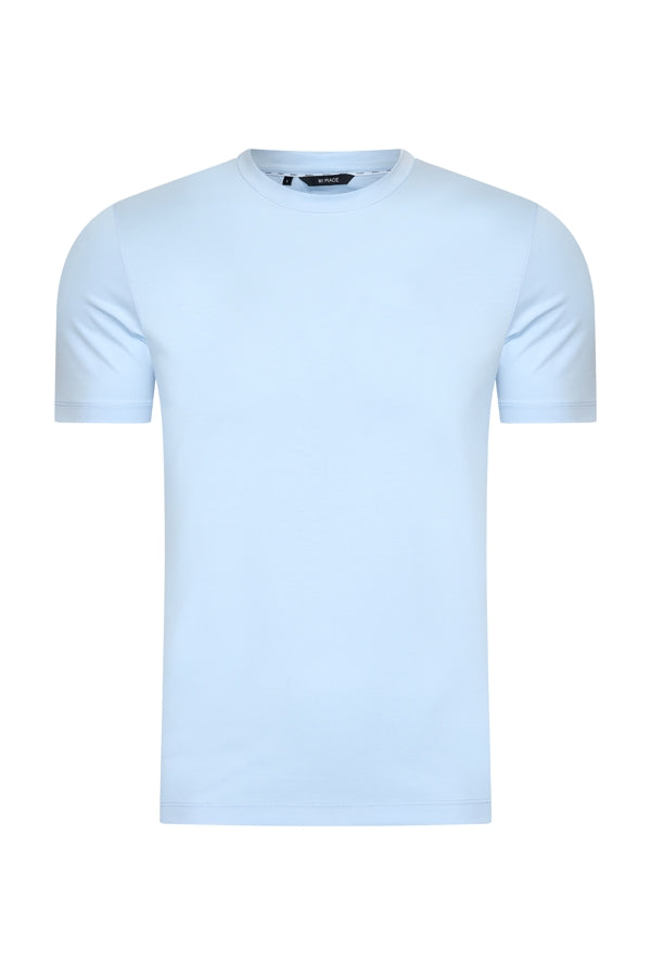 Shiny T-Shirt Baby Blue